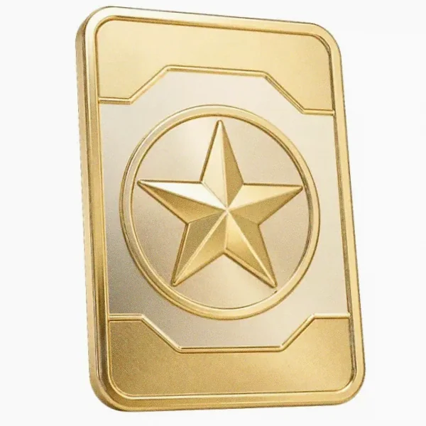 Star-emblem card — Lucky Vegas